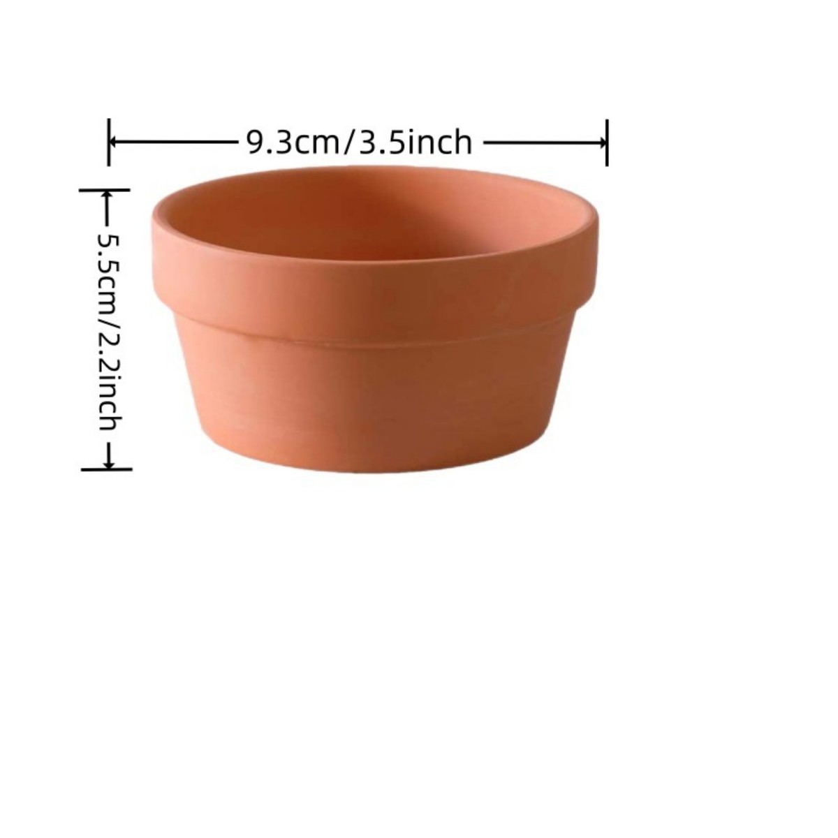 6 PCS Terracotta Buld Pots 3.5 - Cactus Mix Pot recensione e prezzo