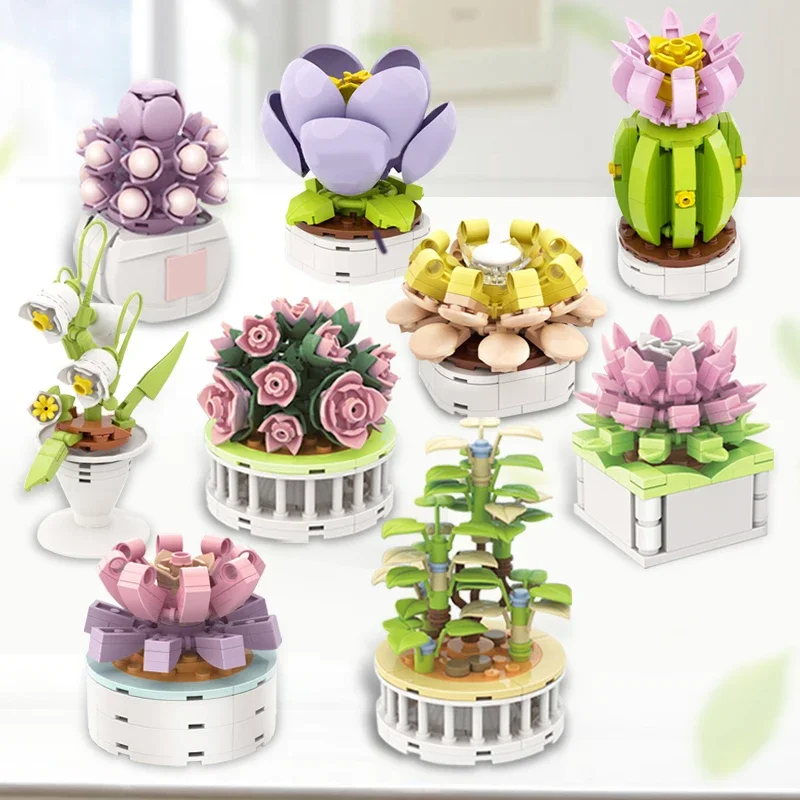 Block City DIY Potted Plants S - Cactus Mix Pot recensione e prezzo