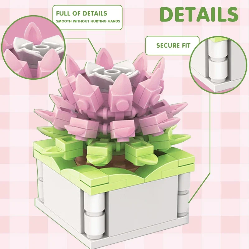 Block City DIY Potted Plants S - Cactus Mix Pot recensione e prezzo
