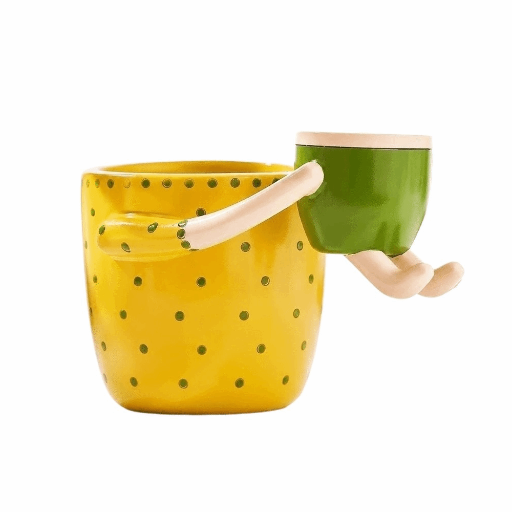 Resin Parent-child Flowerpot w - Plant Parent Pot recensione e prezzo