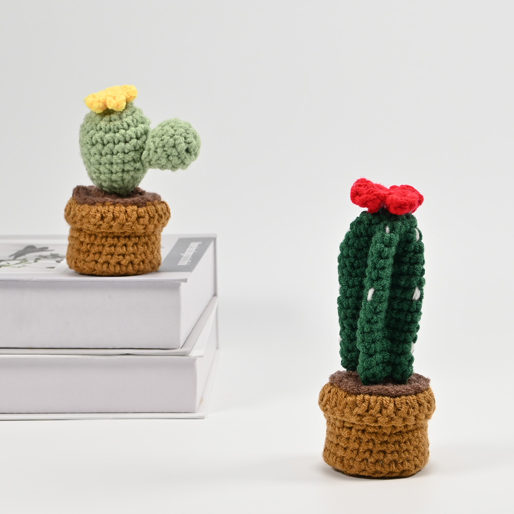 Hand-Crocheted Cactus Potted P - Cactus Mix Pot recensione e prezzo
