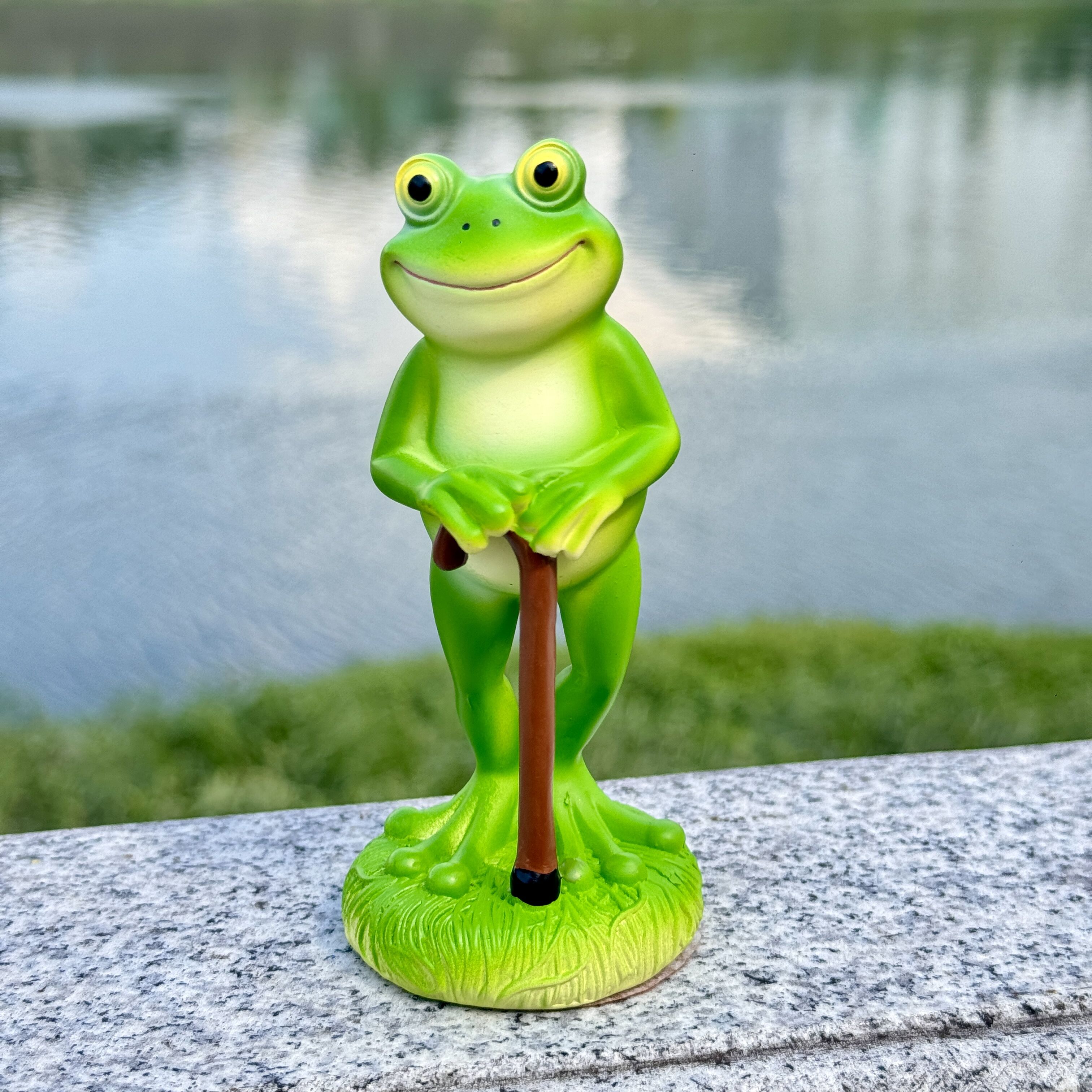 1Pc Charming Green Frog Garden - Plant Parent Pot recensione e prezzo