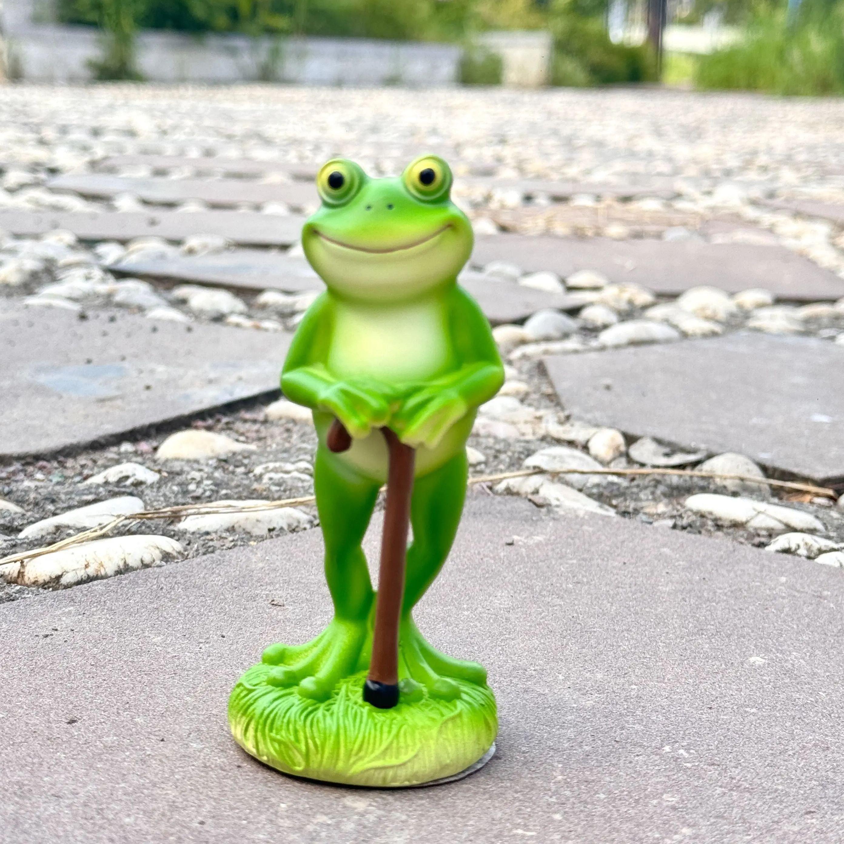 1Pc Charming Green Frog Garden - Plant Parent Pot recensione e prezzo