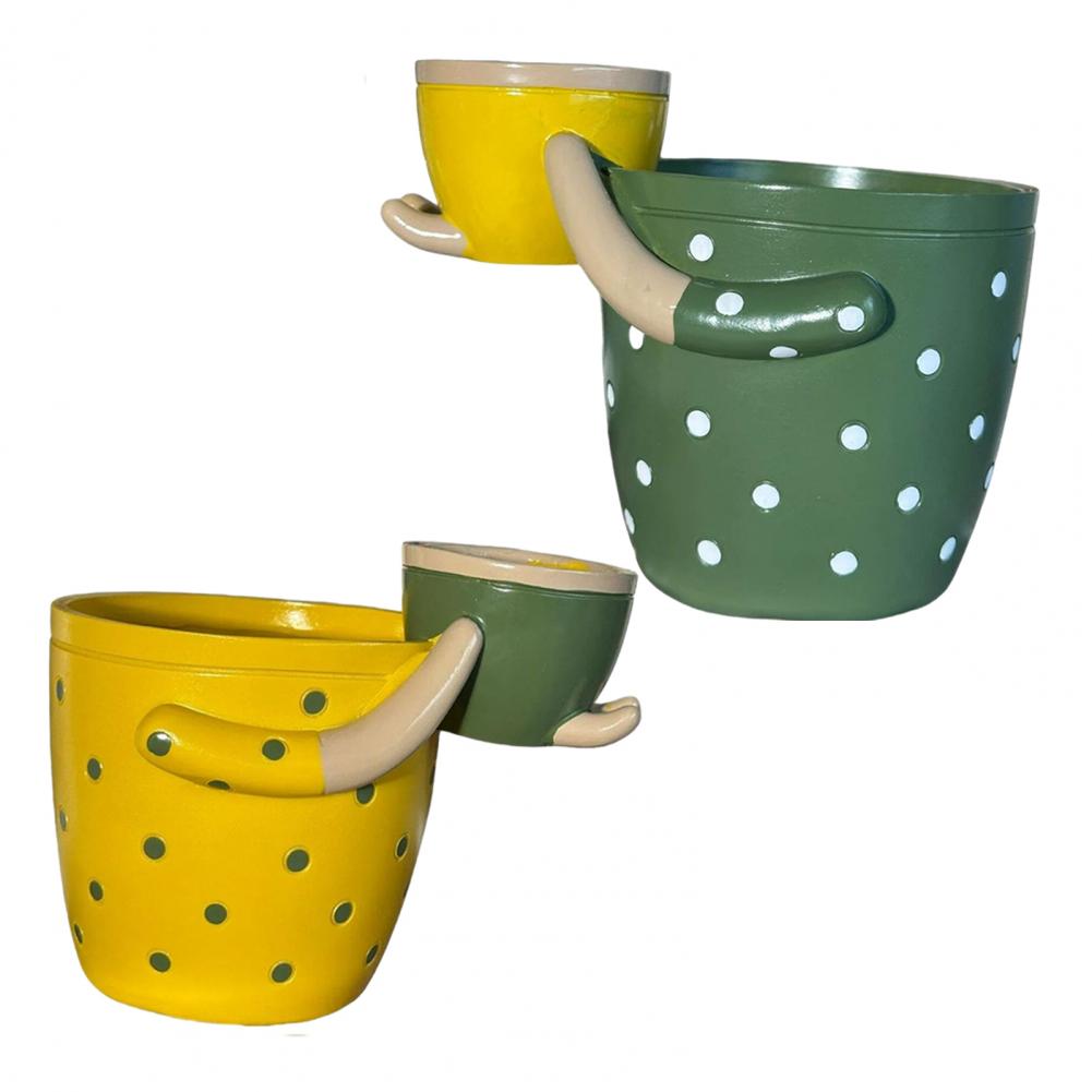 Resin Parent-child Flowerpot W - Plant Parent Pot recensione e prezzo