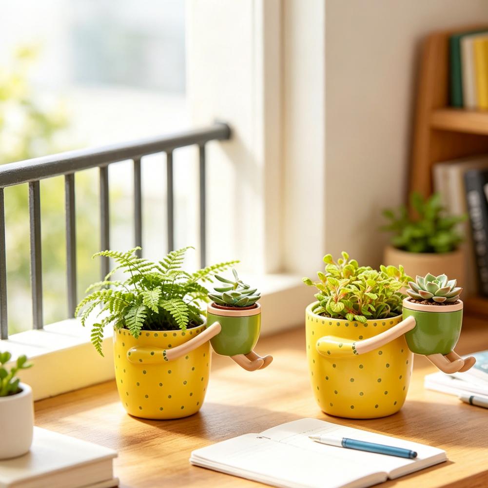 Resin Parent-child Flowerpot W - Plant Parent Pot recensione e prezzo