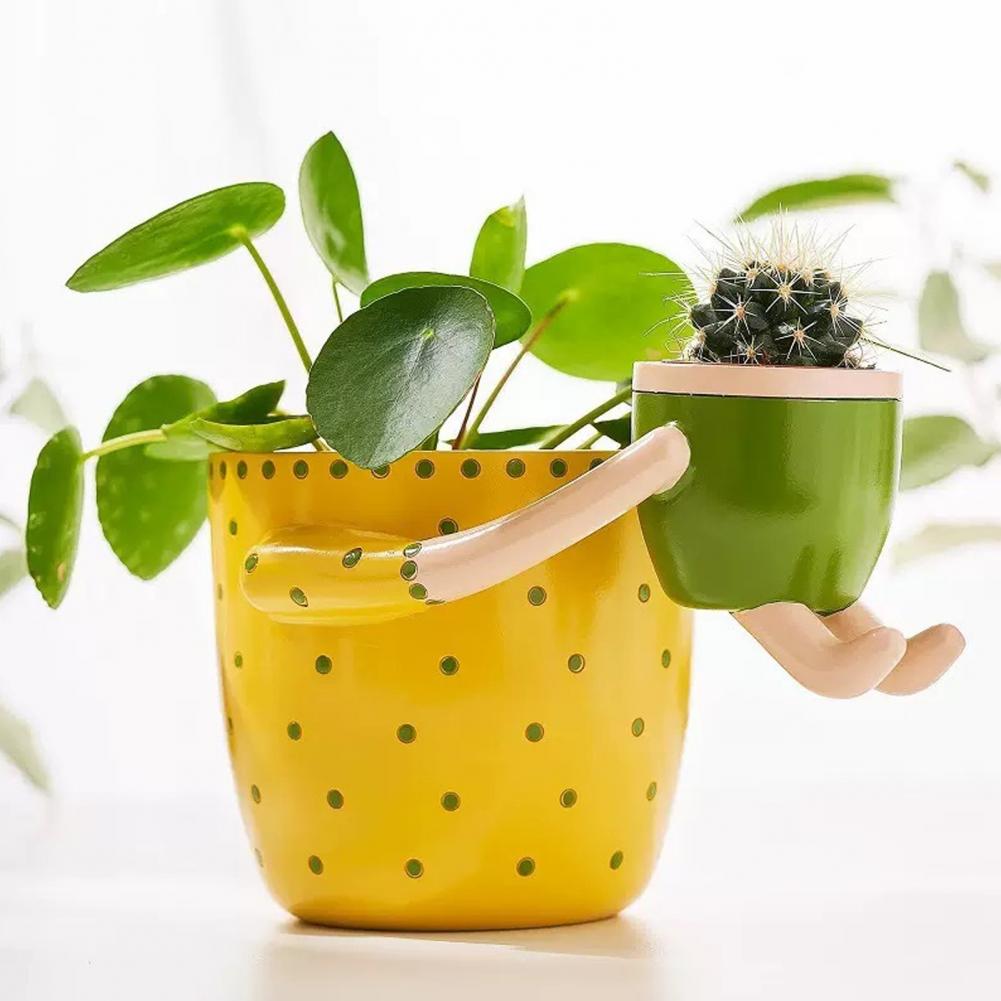 Resin Parent-child Flowerpot W - Plant Parent Pot recensione e prezzo