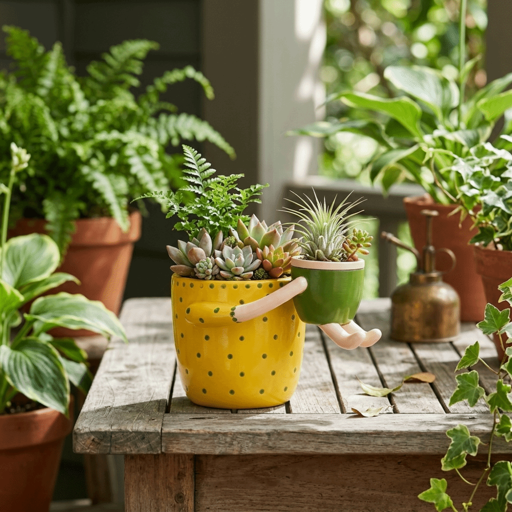 Resin Parent-child Flowerpot F - Plant Parent Pot recensione e prezzo