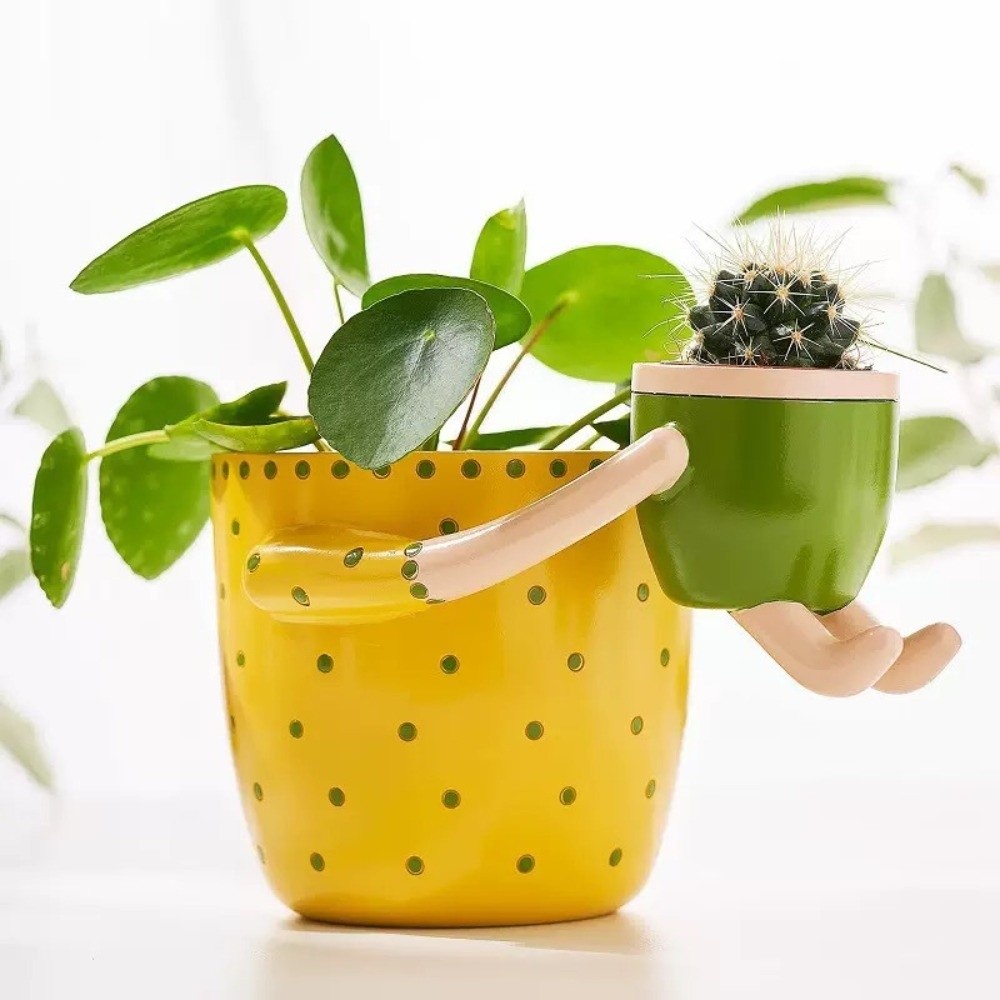 Resin Parent-child Flowerpot F - Plant Parent Pot recensione e prezzo