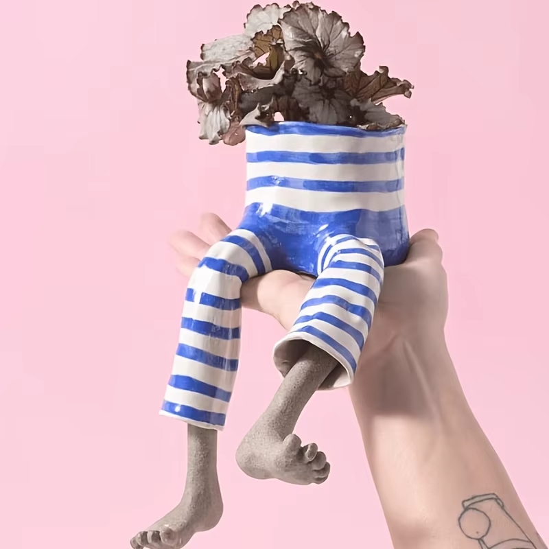Whimsical Resin Leggy Planter  - Plant Parent Pot recensione e prezzo