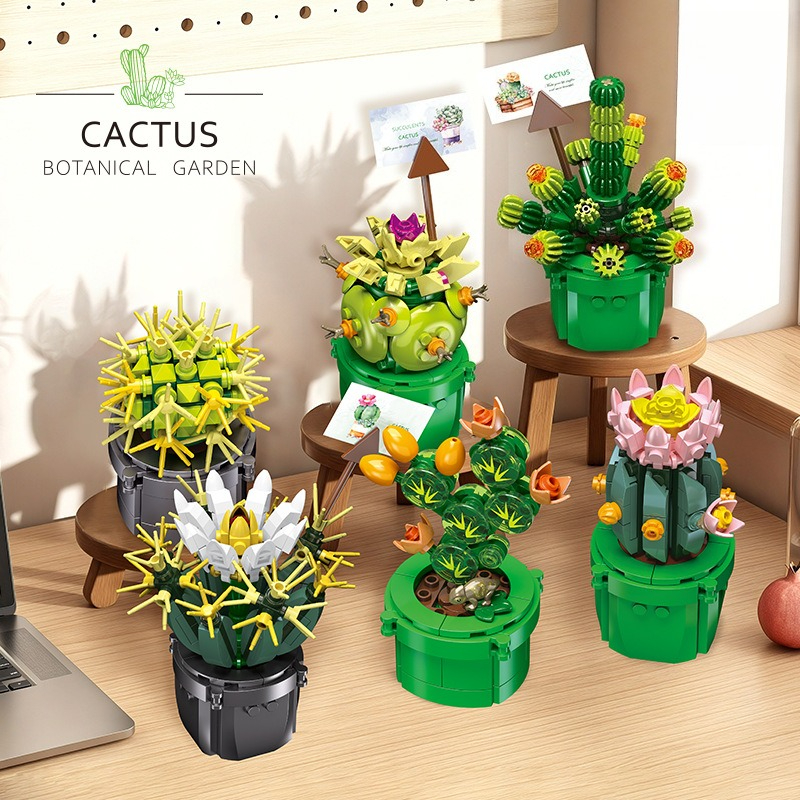 JIE-STAR JJ9175 Cactus Succule - Cactus Mix Pot recensione e prezzo
