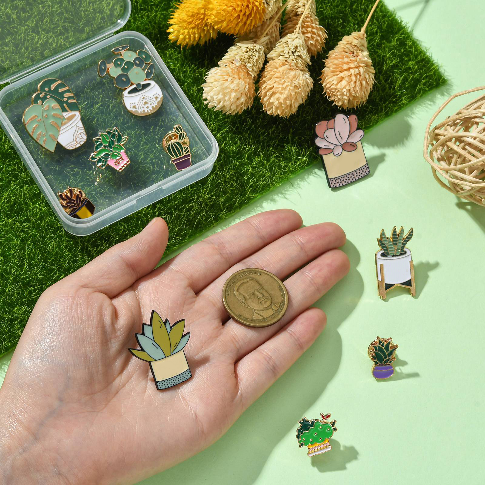 Pandahall 10Pcs Mixed Styles P - Cactus Mix Pot recensione e prezzo
